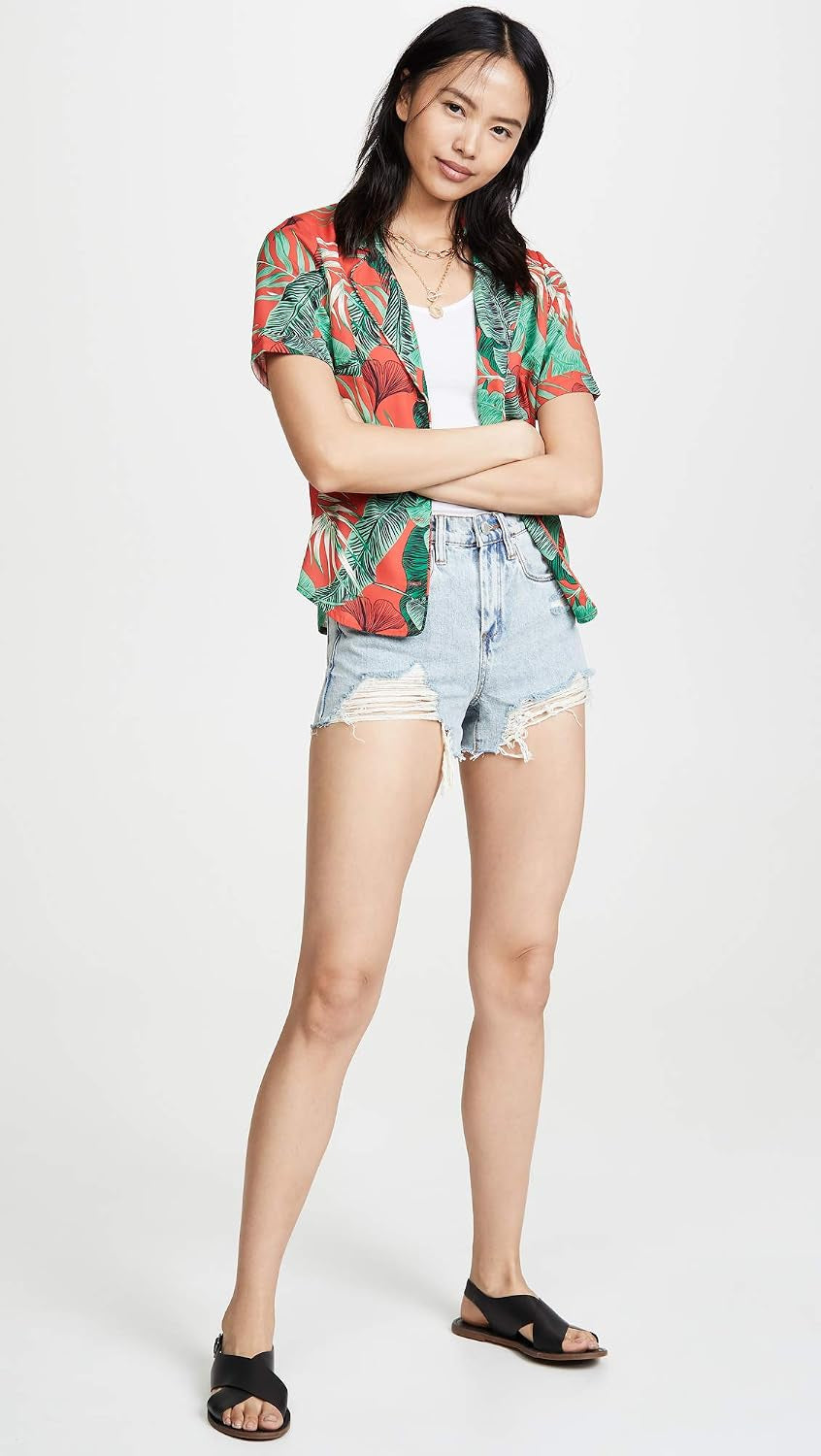 Blank NYC the Astor Cutoff Denim Shorts